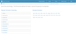 Desktop Screenshot of email-format.com